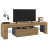 Shannan RTV DEKO140 TV stalak, 140x45x40 cm, hrast