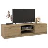 Shannan RTV120 TV stalak, 120x36x40 cm, hrast