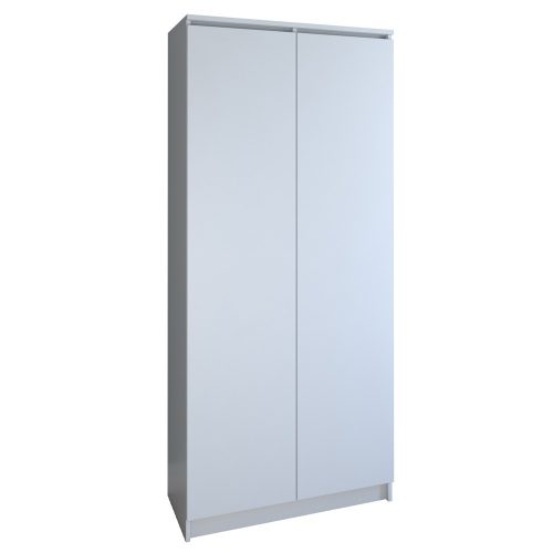 Dhromo RS-80 Hemn ormar, 80x180x35 cm, bijeli