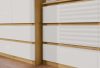Shandro M6 120 komoda, 120x75x30 cm, hrast-bijela 