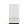 Rialto SS-90 ormar, 90x180x50 cm, antracit-bijela 
