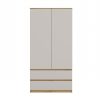 Kashan SS-90 ormar, 90x180x80 cm, hrast-kašmir 