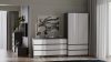Rialto M6 140 komoda, 138x75x40 cm, antracit-bijela 