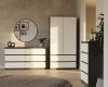 Rialto M6 140 komoda, 138x75x40 cm, antracit-bijela 