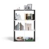 Rialto Malax 2x3 polica, 110x75x30 cm, antracit-bijela 