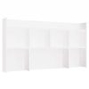 Drohmo NDST 130 zidna polica, 128x70x18 cm, bijela 