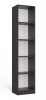 Riano R40 regal, 40x182x30 cm, antracit 
