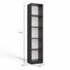 Riano R40 regal, 40x182x30 cm, antracit 