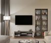 Riano R40 regal, 40x182x30 cm, antracit 