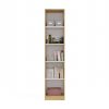 Shandro R40 regal, 40x182x30 cm, hrast-bijela 