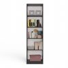 Riano R50 regal, 50x182x30 cm, antracit 