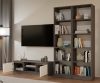 Riano R50 regal, 50x182x30 cm, antracit 