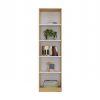 Shandro R50 regal, 50x182x30 cm, hrast-bijela 
