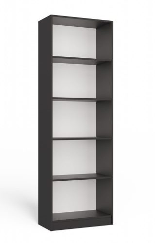 Riano R60 regal, 60x182x30 cm, antracit 