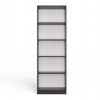 Riano R60 regal, 60x182x30 cm, antracit 
