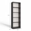 Riano R60 regal, 60x182x30 cm, antracit 
