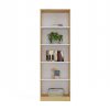 Shandro R60 regal, 60x182x30 cm, hrast-bijela 