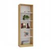 Shandro R60 regal, 60x182x30 cm, hrast-bijela 