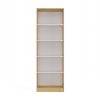 Shandro R60 regal, 60x182x30 cm, hrast-bijela 