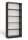 Riano R80 regal, 80x182x30 cm, antracit 