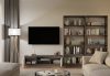 Riano R80 regal, 80x182x30 cm, antracit 