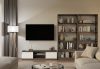 Rialto RTV140 TV stalak, 140x36x40 cm, antracit-bijela 