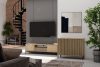 Shannan KAMARO 2D/SLIM komoda, 103,5x82,5x40 cm, hrast 