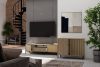 Shannan KAMARO 2D/SLIM komoda, 103,5x82,5x40 cm, hrast 