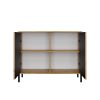 Shannan KAMARO 2D/SLIM komoda, 103,5x82,5x40 cm, hrast 