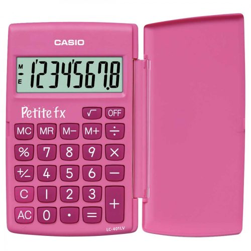 Casio LC 401LV PINK džepni kalkulator