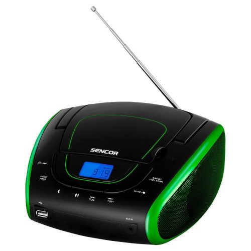 Sencor SPT 1600 BGN CD, USB, MP3 player i radio