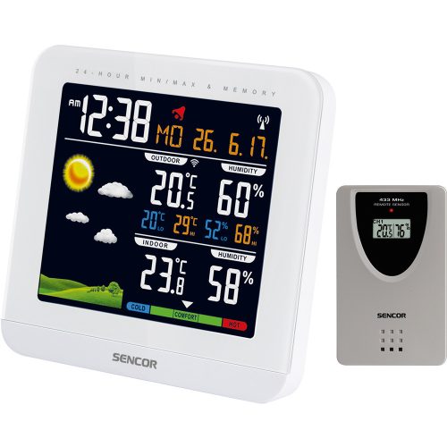 Sencor SWS 5600 meteorološka stanica s LCD zaslonom u boji