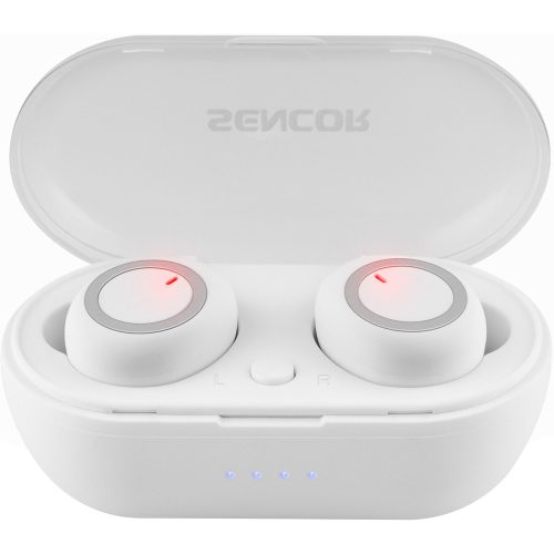 Sencor SEP 510BT WH TWS bežične bluetooth slušalice, bijele