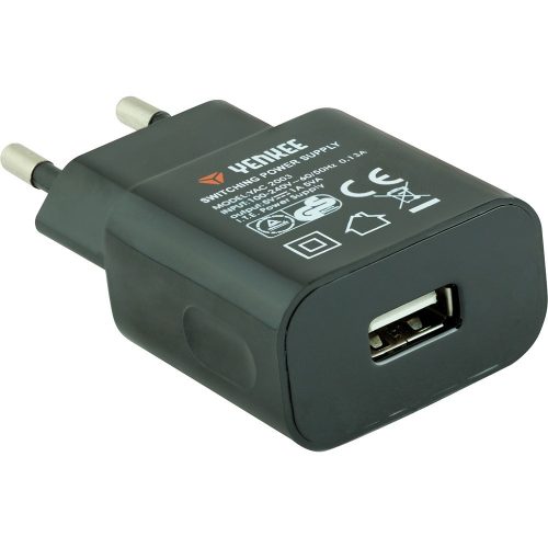 YENKEE YAC 2003BK strujni adapter s USB izlazom 1A