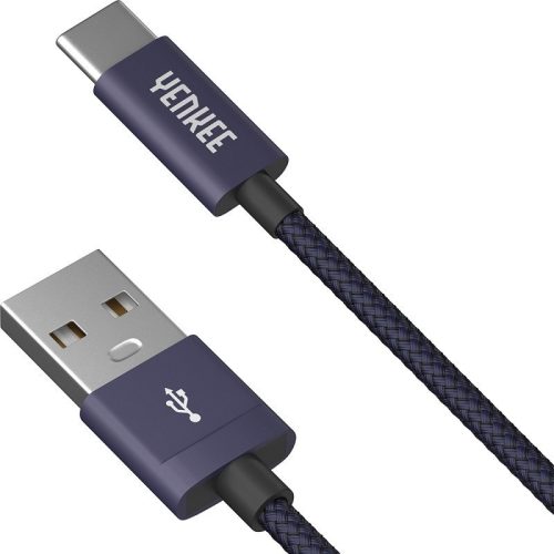 YENKEE YCU 301 BE 1 metar USB A 2.0 / USB C kabel tipa