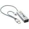 Yenkee YHC 103 SR USB 2.0 i USB C OTG čvorište i čitač kartica