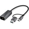 Yenkee YTC 013 pretvarač adapter USB C / / Ethernet RJ-45