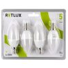 Retlux REL 16 LED C37 4x 5W E14 LED žarulja