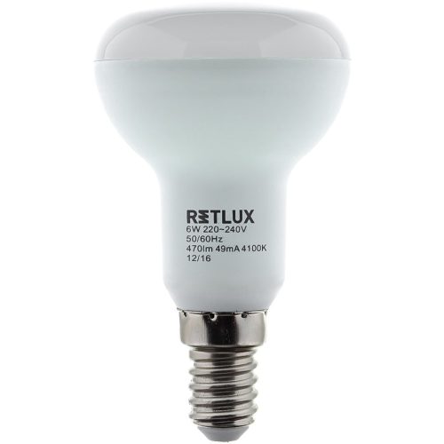 Retlux RLL 307 R50 E14 Spot 9W CW LED žarulja (hladno bijela 4100K)