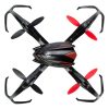 Quadcopter, dron, 15 cm, za početnike-napredne, domet 50 m, crni