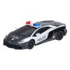 Lamborghini policijski auto na daljinsko upravljanje, 1:24, crno-bijelo